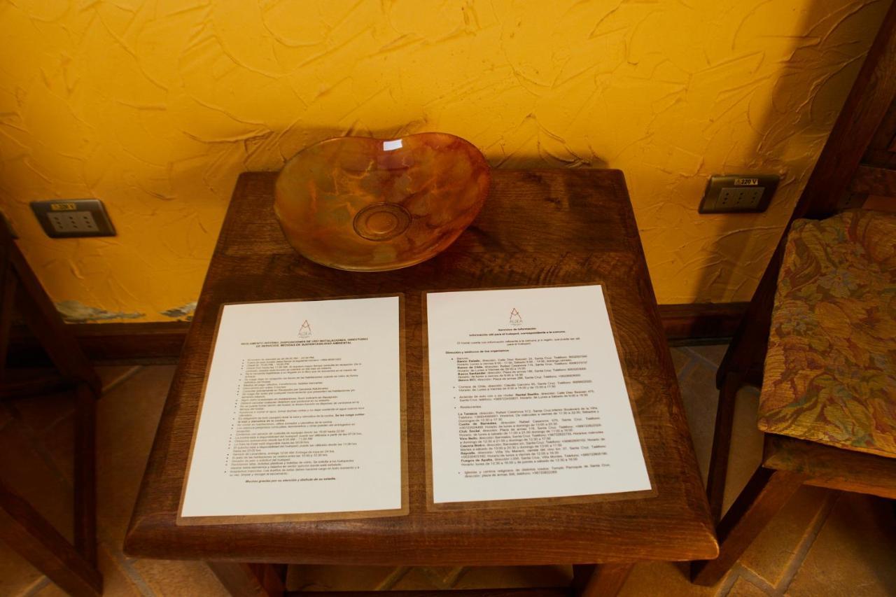 Hostal Aldea Colchagua Experience ซานตาครูซ ภายนอก รูปภาพ